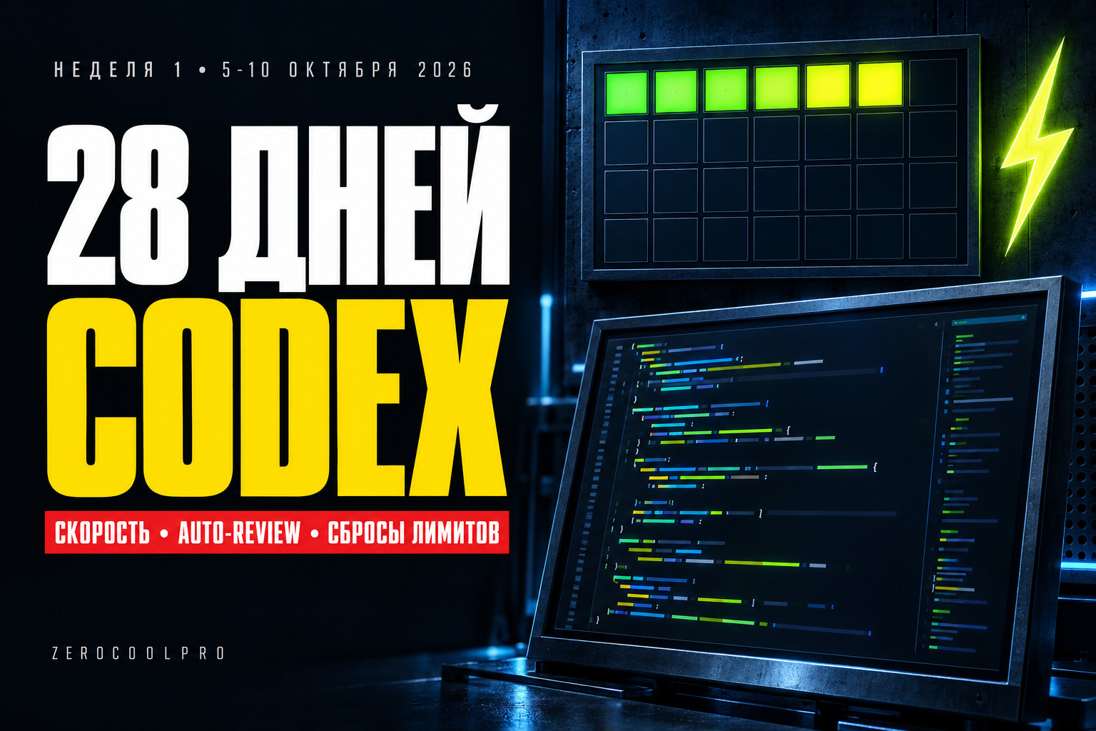Codex: 28 дней обновлений, первая неделя
